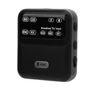 Jectse Ricevitore del Trasmettitore con Display LED, Adattatore Audio Multiplo Wireless USB, Trasmesso 100m per L'insegnante di Guida Turistica, Riduzione del Rumore della Testa del