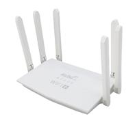 Jectse Router Wifi 6 Wireless, Router Internet 4G 5G CPE LTE 300MBPS con Slot per Schede SIM, 6 Copertura di Antenne per Casa e Ufficio, Supporta FDD, TDD e WCDMA