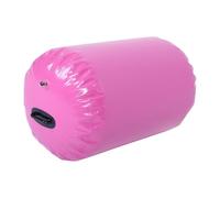 Jectse Rullo Ad Aria Gonfiabile per Esercizi di Ginnastica Rosato 50x70 Cm Rullo da Allenamento Versatile per Molle a Mano/carrelli Splash