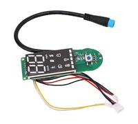 Jectse Scheda Circuit del Cruscotto di Scooter Elettrico per M365 PRO 2 1s - Visualizzazione dei Dati Precisi per i Conducenti ABS in Lega di Alluminio Materiale ABS