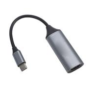 Jectse Scheda di Acquisizione Video 4K 30Hz, Dispositivo di Acquisizione Giochi USB Type C 3.0 a Latenza Ultra Bassa con Registrazione 1080P, per L'insegnamento di