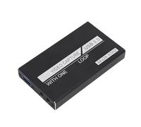 Jectse Scheda di Acquisizione Video 4K con Loop Out, USB 3.0 1080p Game Card per Switch, Video Registratore in Lega di Alluminio per Vittorie il 7/8/10, per OS X, per Webcam per
