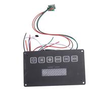 Jectse Scheda di Decodifica Bluetooth, Versione 5.3 con 6 Tasti Touch e Telecomando, Chiamate in Vivavoce e Lettore Radio FM USB, per L'automazione Domestica e il Controllo della Luce