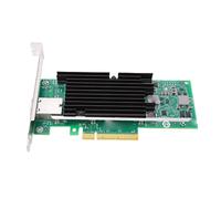 Jectse Scheda di Rete PCIe da 10 Gb, Adattatore Ethernet a Porta RJ45 Singola con Chip Controller X540 T1 e Tecnologia Intelligent Offload, per Server e Data Center VMware