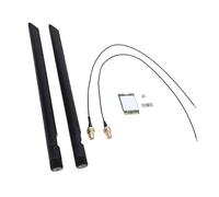 Jectse Scheda Wireless WiFi 6E, Adattatore di Rete WiFi 6 AX1675i M.2 5400Mbps Tripla Banda 2.4G 5G 6GHz con Tecnologia Priority Engine, per CPU 10 11 di 11a Generazione