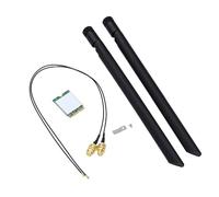 Jectse Scheda Wireless WiFi 7 M.2 MT7925 | Bassa Latenza da 5,8 Gbps, Tri Band 2.4G 5G 6GHz 5.8 Gbps, Supporto per MLO Bluetooth V5.3