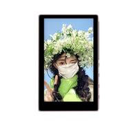 Jectse Schermo per Monitor Selfie Vlog del Telefono, Mirroring Magnetico dello Schermo WiFi Wireless da 4 Pollici con Telecomando Bluetooth, a Specchio per Fotocamera Posteriore (PINK)