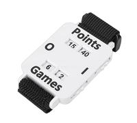 Jectse Segnapunti Tennis Bracciale, Cinturino Regolabile (White)