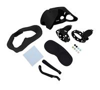 Jectse Set di Accessori in Silicone per Occhiali VR, Maschera per IL VISO in Silicone VR, Accessori per Maschere per Occhiali, Copriobiettivo Protettivo, (BLACK)