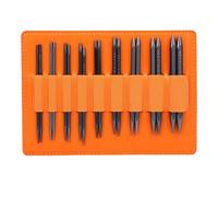 Jectse Set di Ferri da Maglia Circolari Compatti Intercambiabili, Aghi in Alluminio Lucido per Maglioni, Vestiti per Bambini, Kit di Lavoro a Maglia da 11 Cm di Lunghezza per la Maggior Parte dei