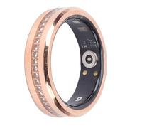 Jectse Smart Ring, Fitness Tracker Indossabile con Monitoraggio del Sonno, Conteggio dei Passi, Acquisizione di Foto in Remoto, Ricarica Magnetica, Impermeabile IP68, per attività (9#)