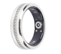 Jectse Smart Ring, Fitness Tracker Indossabile con Monitoraggio del Sonno, Conteggio dei Passi, Acquisizione di Foto in Remoto, Ricarica Magnetica, Impermeabile IP68, per attività (9#)