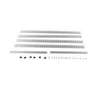Jectse Staffa di Montaggio per Pannello Solare Regolabile, 2 Set di Supporto per Pannello Solare Triangolare da 45 Pollici per Il Terreno della Parete del Tetto della Barca