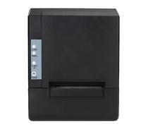 Jectse Stampante Termica per Ricevute, Interfaccia LAN USB da 80 Mm, Stampante Termica per Etichette ESC POS, Timbro Dati Ordine, Taglierina Automatica per Mense (Spina europea)