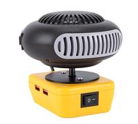 Jectse Stufetta Portatile, Alimentata a Batteria Senza Fili, con 2 Impostazioni di Temperatura, Ruotabile a 360 Gradi, per Batterie Agli Ioni di Litio XR FlexVolt