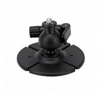 Jectse Supporto Adesivo Flessibile per Casco, Vite Universale da 1/4 di Pollice Compatibile con X3 X4 X4Air X5, Design con Testa a Sfera Pieghevole per Stabilizzatore per Action Camera