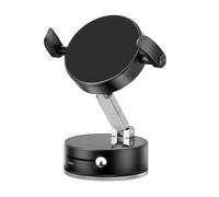 Jectse Supporto Magnetico per Telefono da Auto Sottovuoto a 360 Gradi, Forte Ventosa con 17 Magneti N54 e Braccio di Bloccaggio Retrattile, per Telefoni da 4,7 a 7,2 Pollici con o Senza