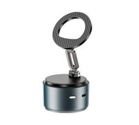 Jectse Supporto Magnetico per Telefono da Auto, Supporto Pieghevole Pieghevole a Vuoto con Rotazione a 360° con Altoparlante BT Wireless e Doppio Accoppiamento, per Casa e All'aperto (BLUE)