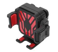 Jectse Supporto per Telefono Cellulare per Specchietto Retrovisore con Meccanismo di Bloccaggio a Tripla Stabilizzazione per gli Appassionati di Moto (rosso)