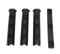 Jectse Supporto per Tubo per Canna da Pesca in Plastica Resistente Installazione Semplice Set di Rack per Montaggio a Parete per Decorazioni per la Casa con 3 Supporti