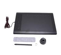 Jectse Tablet da Disegno Grafico, Tampone da Disegno da 10 X 6 Pollici con 8192 Livelli di Pressione Penna di sensibilità e 12 Tasti di Scelta