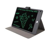 Jectse Tablet di Scrittura LCD da 12 Pollici di Doodle Eliminabile con Penna per, Cuscinetto Elettronico Riutilizzabile per la Redazione di Appunti, Nessuna Luce Blu, Nessuna