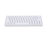 Jectse Tastiera Meccanica, Tastiera da Gioco Meccanica 64 Tasti Tri-Mode Batteria a Lunga Durata Design Ergonomico per Ufficio per Giochi Domestici (Interruttore marrone)