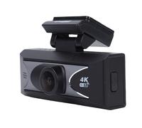 Jectse Telecamera da Cruscotto per Auto 4K HD, Schermo da 3,2 Pollici, Registrazione a 3, GPS, ADAS, Wi-Fi e connettività App, per la Sicurezza Alla Guida (vista Anteriore, Interna e