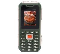 Jectse Telefono Cellulare Senior Sbloccato, Telefono Robusto 2G, Doppia SIM, Torcia a LED a Doppia LED, Jack per Cuffie da 3,5 Mm, per Bambini anziani. (Spina europea)