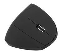 Jectse Topo da Gioco Wireless Ergonomico Controllo di Precisione 1600 Dpi Senazione di Utilizzo Prolungato Wireless a 2,4 Ghz (BLACK)