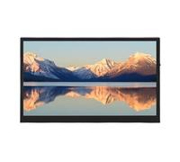 Jectse Touch Screen Capacitivo da 10,1 Pollici Adatto per Laptop RASPI 4 3 per PC, Pannello di Visualizzazione Touchscreen 1024x600 LCD, Display Multifunzionale, Lega di Alluminio