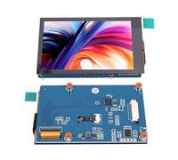 Jectse Touchscreen Capacitivo DSI da 3,5 Pollici, Risoluzione 480x800 Touch a 5 Punti per Rasp Pi, CM5, 4B, CM4, 3B+, 2B con Vetro Temperato