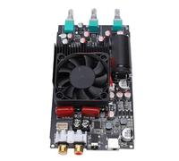Jectse TPA3255 Scheda Amplificatore di Potenza, Scheda Amplificatore Digitale da 600 W a Canale Mono con Ingresso AUX Regolazione di Fase 0-180 Gradi, per Domestico per Veicoli