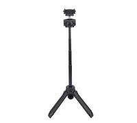 Jectse Treppiede per Fotocamera Pieghevole, Supporto Magnetico con Testa a Sfera a 360° per Smartphone/action Camera - Treppiede Portatile/desktop - ABS/lega di Alluminio/silicone