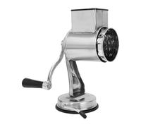 Jectse Tritacarne Manuale in Acciaio Inox per Noci e Formaggio, con Base a Ventosa, per Uso