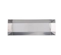 Jectse Vassoio Portautensili per Cartongesso Liscio in Acciaio Inossidabile 210, Vassoio per Fango 14 Pollici, Design Pratico per Mescolare la Vernice, Adatto per gli Appassionati del Fai Te