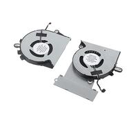 Jectse Ventola di Raffreddament Cpu 2 Pezzi 4 Pin, Ventala di Raffreddamento Ad Alte Prestazione, Ventola di Raffreddament Portatile, per Computer Presagio 15-17 -an,