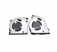 Jectse Ventola di Raffreddamento CPU GPU di Ricambio per Laptop Serie X360 15 DS 15 DR 15M DR 15M DS, con Rapida Dissipazione del Calore e Basso Rumore, Codici L53542 001 L53541 001