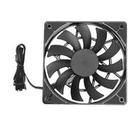 Jectse Ventola di Raffreddamento per PC a Tenuta Stagna, Ventola Silenziosa per Custodie per PC, una velocità di 2500 Giri/Min, un Connettore della Ventola PWM da 4 Pin, Vibrazione e