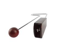 Jectse Vibraslap, Strumento a Percussione Manuale, Finitura Lucida in Legno d'acero, Suono Nitido, Percussioni Vibraslap per Esercitazioni Sul Ritmo di Percussioni Latine