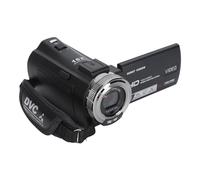 Jectse Videocamera, Registratore per Fotocamera Digitale Full HD 1080P 30MP Anti-vibrazione, Touchscreen IPS da 3,0 Pollici Videocamera per Visione Notturna con Zoom 16X per Fotografie