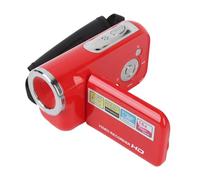 Jectse Videocamera Videocamera, Fotocamera Digitale con Display a Colori TFT Full HD da 2 Pollici, Visione Notturna IR da 16 MP Zoom Digitale 16X Fotocamera per per Bambini Adolescenti
