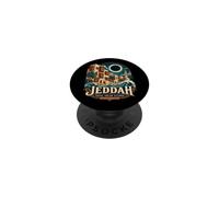 Jeddah Solar Eclipse 2027 Viaggi in Arabia Saudita PopSockets PopGrip Adesivo
