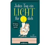 Jeden Tag ein Licht für dich: 25 Karten, die Trost spenden. Mit Holzständer | 25 berührende Postkarten zum Aufstellen oder Verschicken