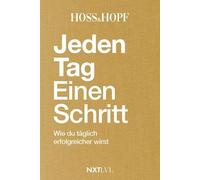 Jeden Tag einen Schritt. Limitierte Schmuckausgabe.: Die Goldedition klein