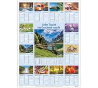 Jeder Tag ist ein Geschenk von dir 2027: Wandterminer mit Fotos und Psalmworten