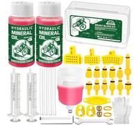 JEDWKFA 36pcs Kit Spurgo Freni per Shimano, Kit Spurgo Freni MTB, Compreso Il Liquido per Freni Minerale ad Alte Prestazioni (120 ml)