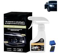 Jeeeun Automotive Headlight Restoration Kit, Upgraded Car Headlight Restoration Kit, Car Headlights Repair Spray for Oxidized And Yellowed, Polishing-Refurbishing, Long-Lasting Brightness (1Pcs)
