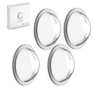 Jeeeun Car Camera Lens Protector-360°Protection, Anti-Scratch & Waterproof, Clear High-Transparency, Tool-Free Adhesive, Fits Front, Rear & Side Vehicle Cameras (4pcs)