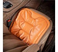 Jeeeun Car Seat Cushion for Driving, 3D Air Mesh Breathable, Non-Slip Bottom, Universal Fit for Car Truck Office Home (front row Emma orange)